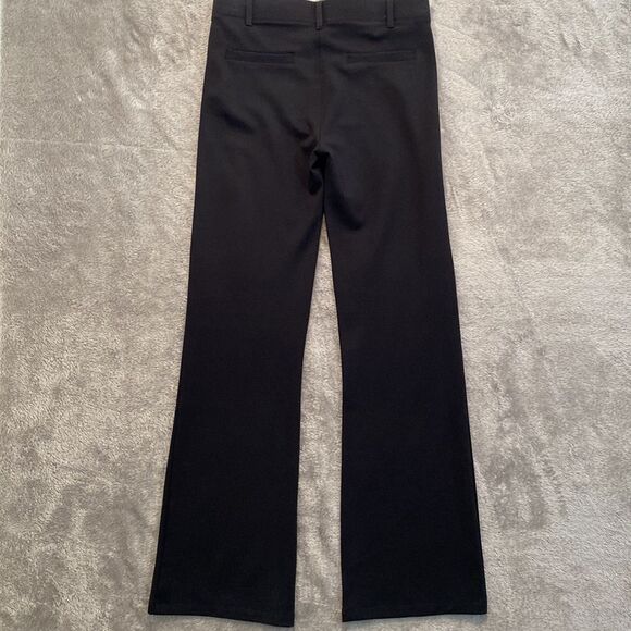 Betabrand Dress Yoga Pants Bootcut Black Pull On Elastic Waist Pants - Picture 5 of 10